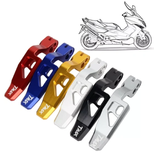 Χειρόφρενο yamaha tmax 500 530 και 560 μανέτα μοχλός στάθμευσης αλουμινίου CNC σε διάφορα χρώματα όψη προϊόντος
