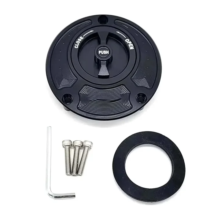 cnc-tapa-venzinis-suzuki-mavri μαύρη τάπα βενζίνης CNC Suzuki χωρίς κλειδί