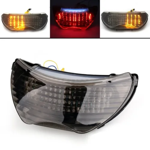 led φανάρι πίσω cbr αναμμένο sequential tail light honda