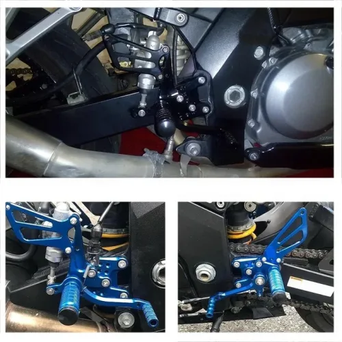 Μαρσπιέ Suzuki GSXR CNC τοποθετημένα σε μοτοσυκλέτα