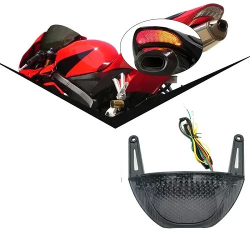 φιμέ πίσω φανάρι CBR 600RR τοποθετημένο 2007-2012 LED