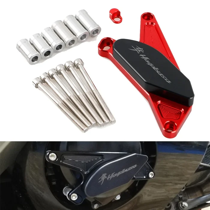 prostateytiko-manitari-hayabusa-gsxr1300-topothetimeno προστατευτικό κινητήρα Hayabusa GSXR1300 τοποθετημένο