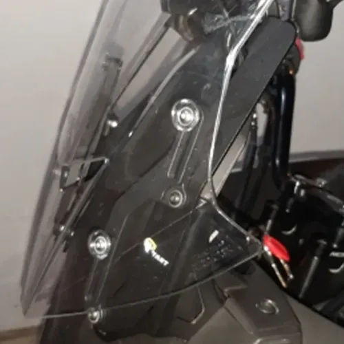 Ρυθμιστές ύψους ζελατίνας nc750 2021 750cc honda nc 750x ρυθμιστές ύψους για ανεμοθώρακα και παρμπρίζ τοποθετημένοι στη μάσκα