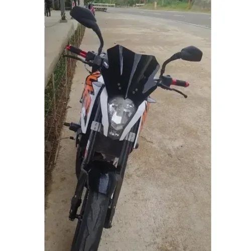 Φιμέ ζελατίνα ανεμοθώρακας για ktm duke 125 200 390 με άψογη Bolt-On εφαρμογή στη μάσκα
