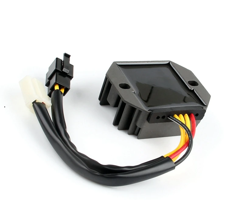 He73d8be2aa4a403fb39e5d6fd3450476Q Ανορθωτής suzuki dr250 dr350 με εργοστασιακές φίσες σύνδεσης για πλεξούδα μοτοσυκλέτας πίσω όψη