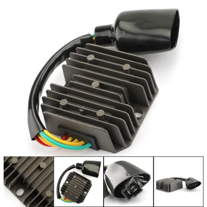 anorthotis-honda-fmx-650-fisa-syndeshs Ανορθωτής honda fmx 650 με φίσα σύνδεσης ηλεκτρικού κυκλώματος OEM 31600-MFC-641 κοντινό πλάνο