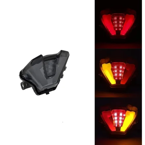Πίσω φανάρι με φλας Yamaha MT-07 2021-2024 led φιμέ αναμμένο κόκκινο στοπ