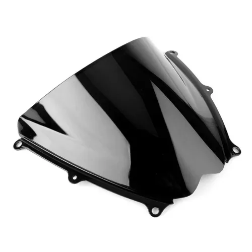 Ζελατίνα suzuki gsxr 1000 2007-2008 φιμέ Double Bubble ανεμοθώρακας και παρμπρίζ μπροστινή όψη