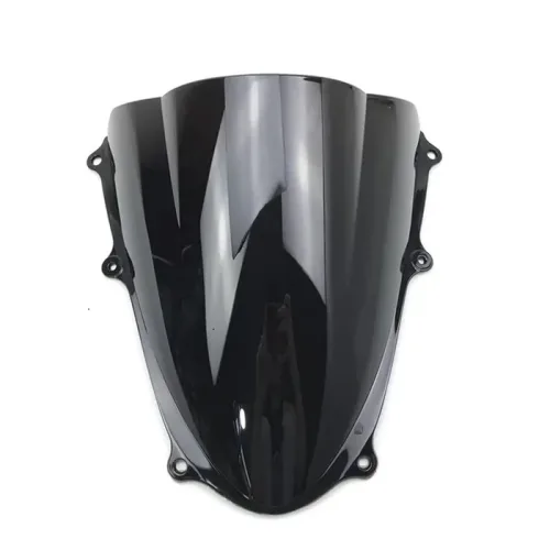 Ζελατίνα suzuki gsxr 1000 2009-2016 φιμέ Double Bubble ανεμοθώρακας και παρμπρίζ μπροστινή όψη