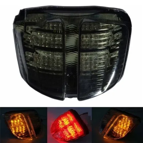 Πίσω φανάρι gsxr 600/750 2006-2007 led φιμέ αναμμένο με φλας