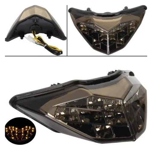 Πίσω φανάρι με φλας Kawasaki Ninja 300 2013-2017 και Z300 2015-2018 led φιμέ