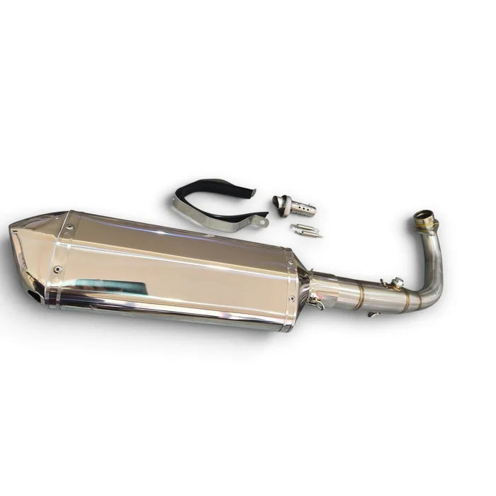 olosomi-exatmisi-xmax-300-2017-2024-inox-asimi-nikel Ολόσωμη εξάτμιση xmax 300 inox ασημί νίκελ τελικό καζανάκι πλήρες σύστημα 2017-2024